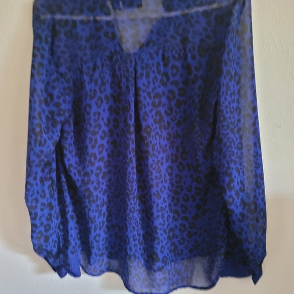 a.n.a. leopard blouse - Picture 6 of 6